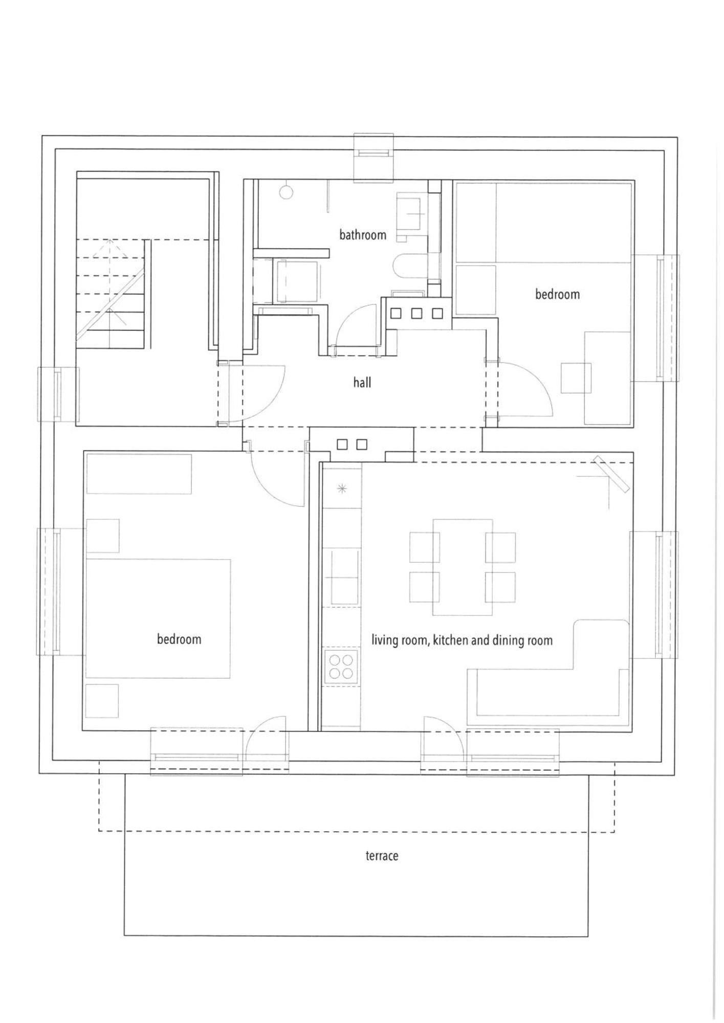 Residence Black&White Lublaň Pokoj fotografie